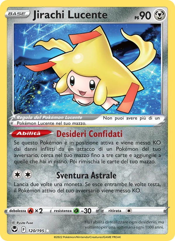 Radiant Jirachi (SIT 120)