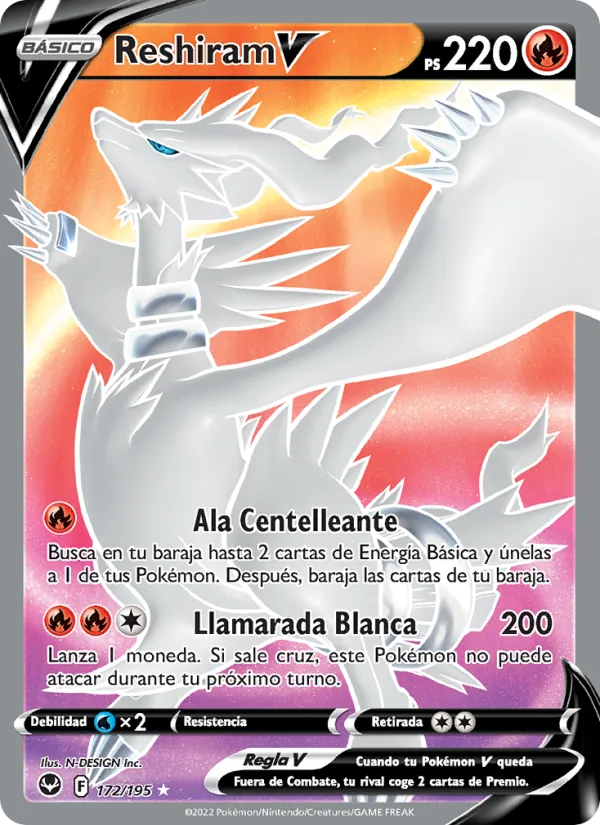 Reshiram V (SIT 172)
