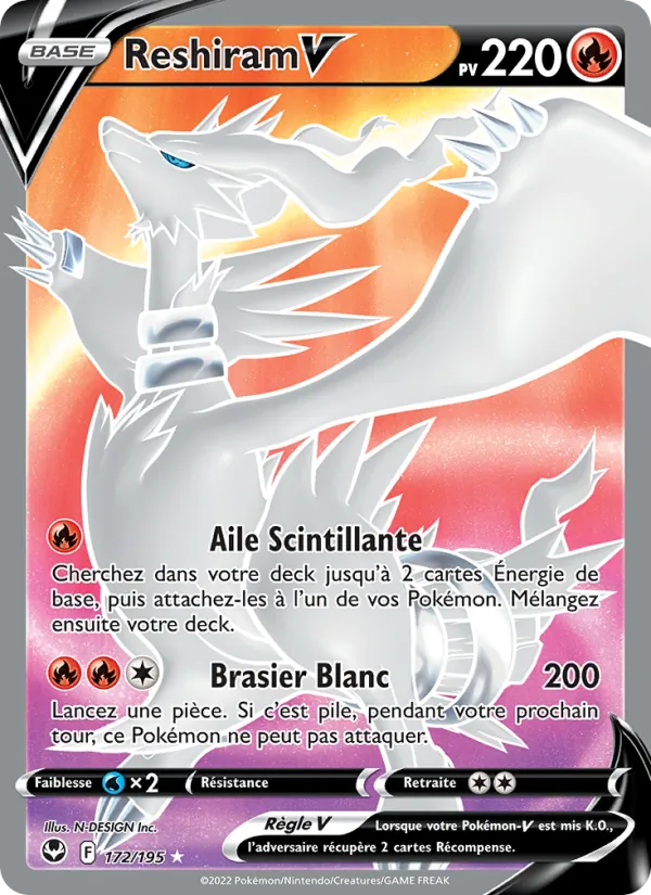 Reshiram V (SIT 172)
