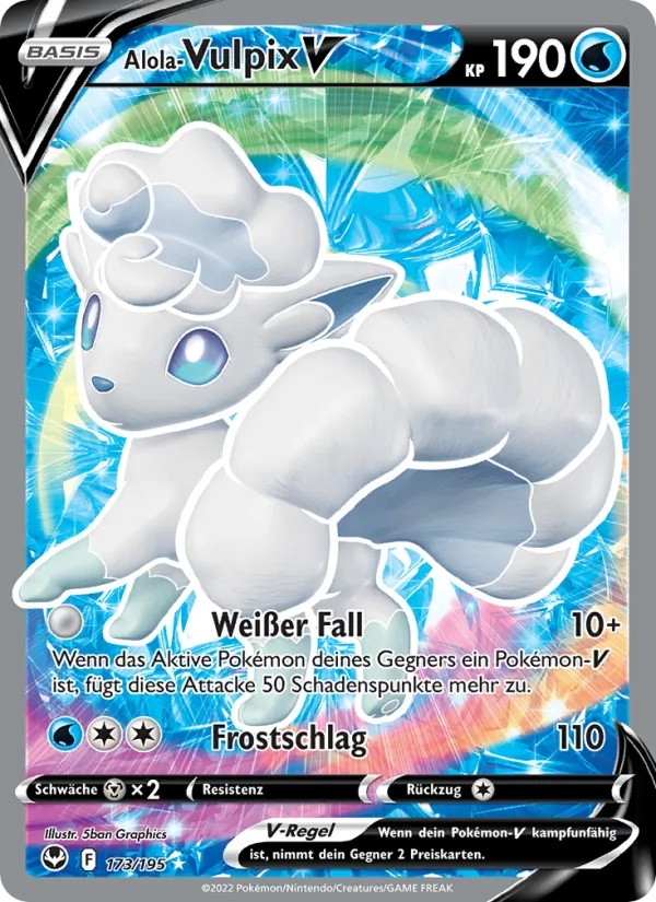Alola-Vulpix V (SIT 173)