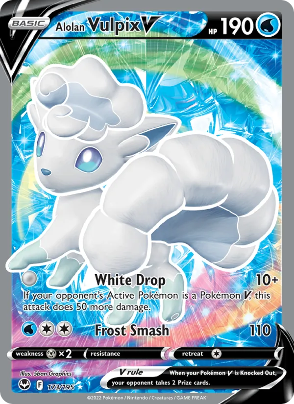 Alolan Vulpix V (SIT 173)