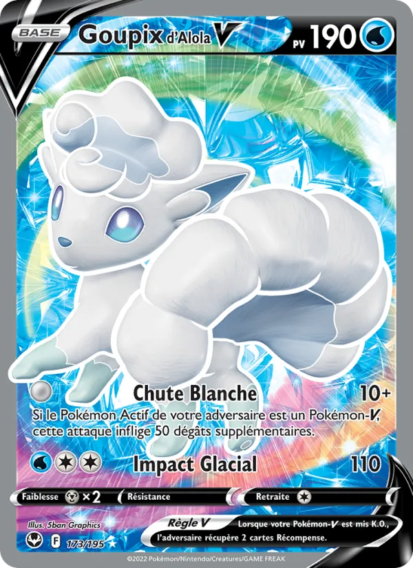 Alolan Vulpix V (SIT 173)