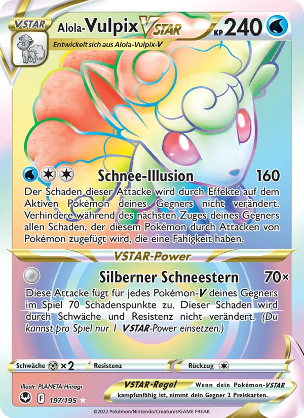 Alola-Vulpix VSTAR (SIT 197)