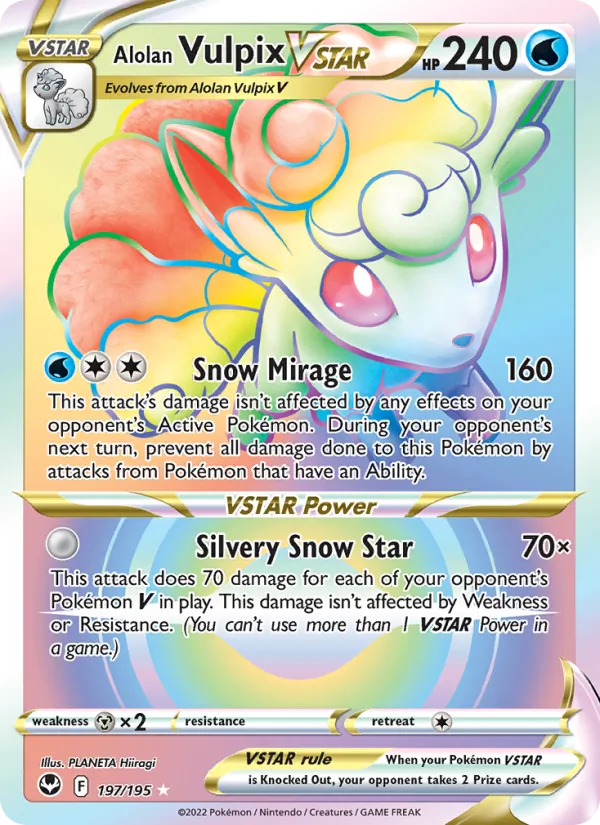 Alolan Vulpix VSTAR (SIT 197)