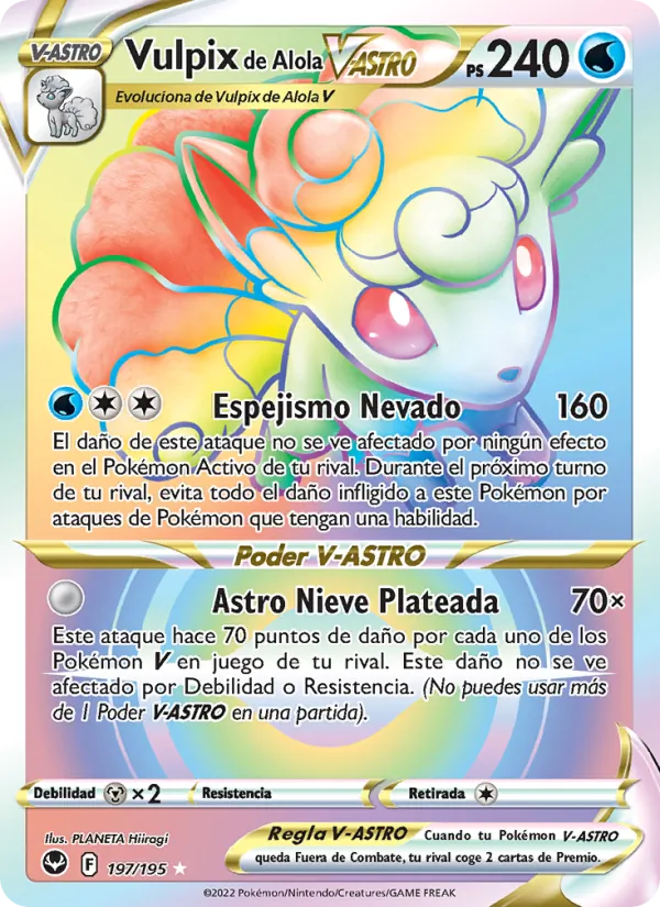 Alolan Vulpix VSTAR (SIT 197)