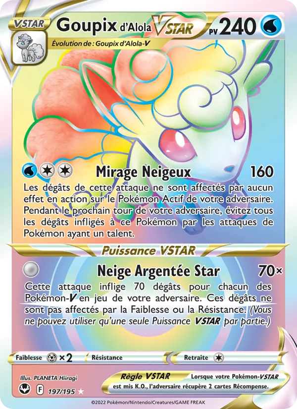 Alolan Vulpix VSTAR (SIT 197)