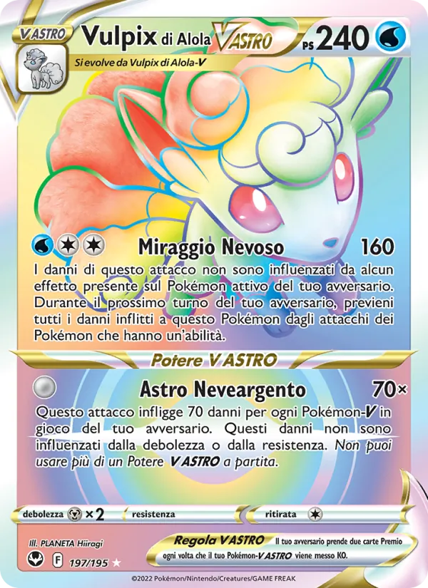 Alolan Vulpix VSTAR (SIT 197)