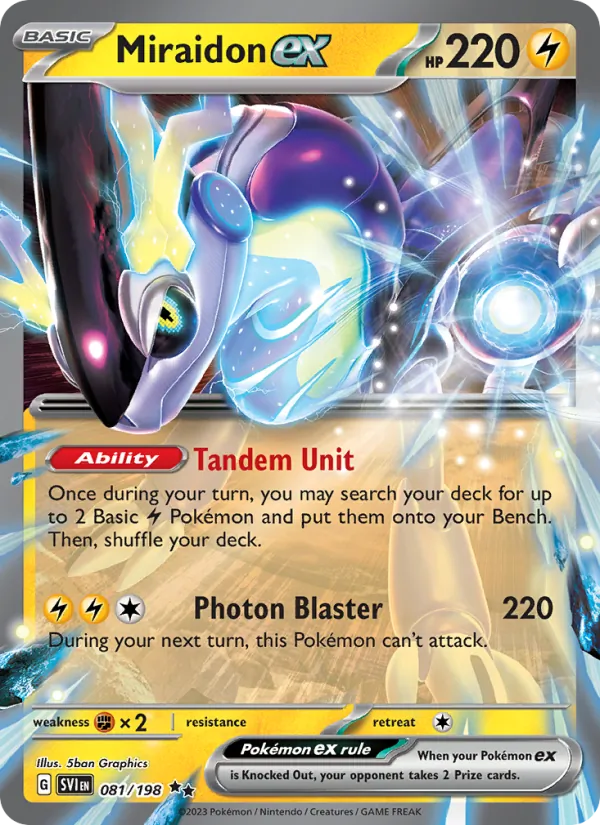 Miraidon ex (SVI 081)