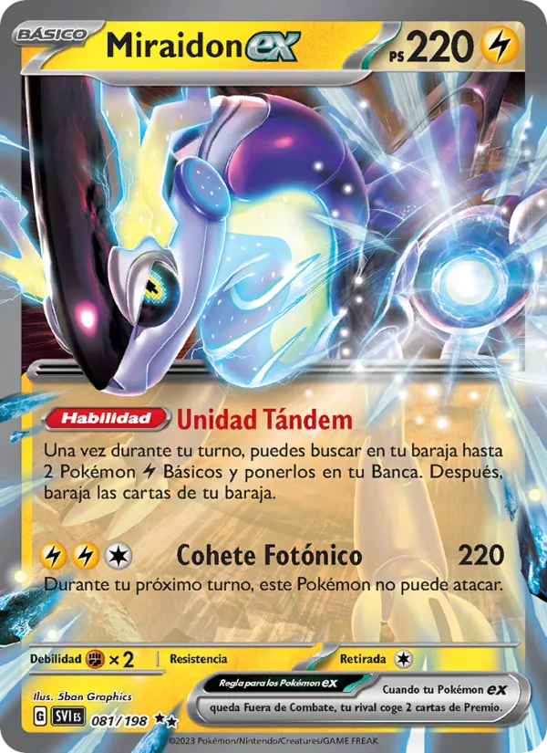 Miraidon ex (SVI 081)