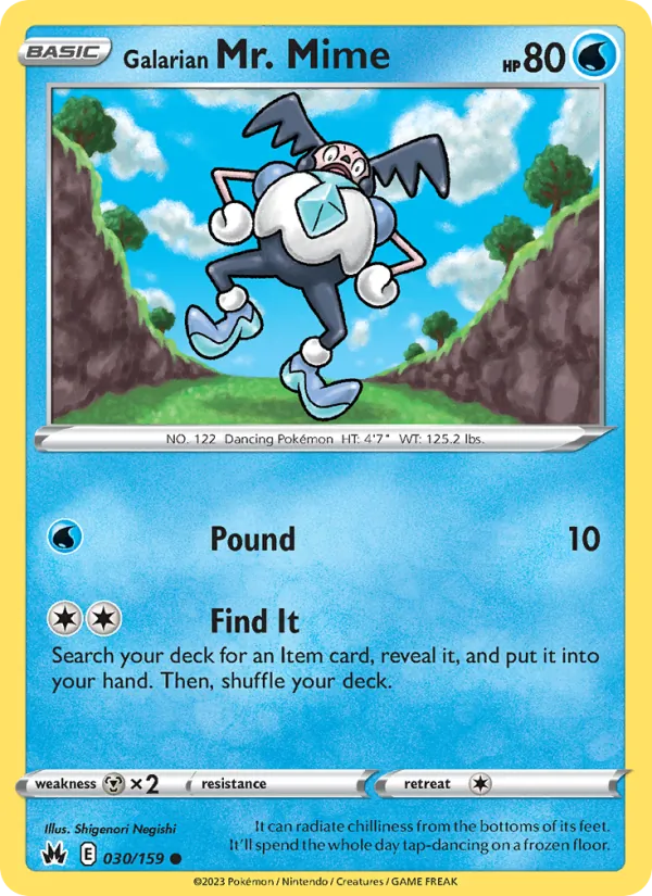Galarian Mr. Mime (CRZ 030)