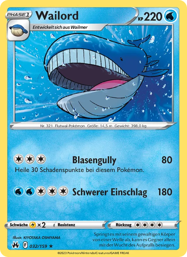 Wailord (CRZ 032)