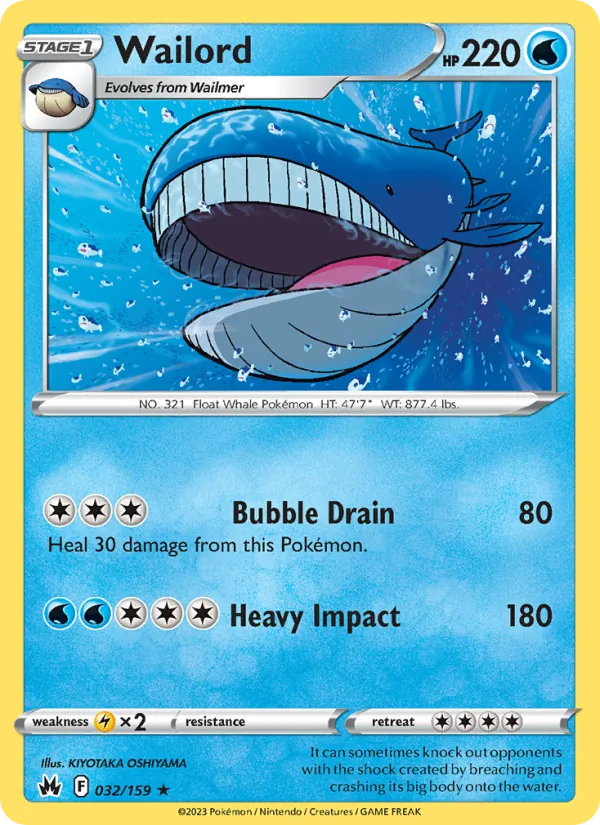 Wailord (CRZ 032)