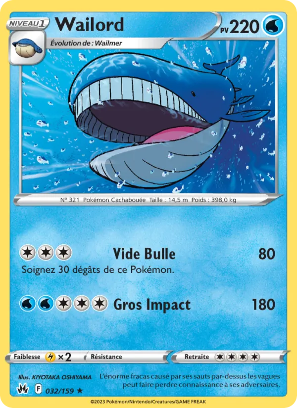 Wailord (CRZ 032)