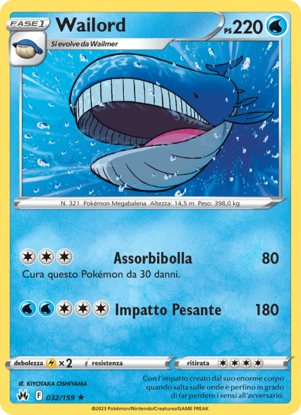 Wailord (CRZ 032)