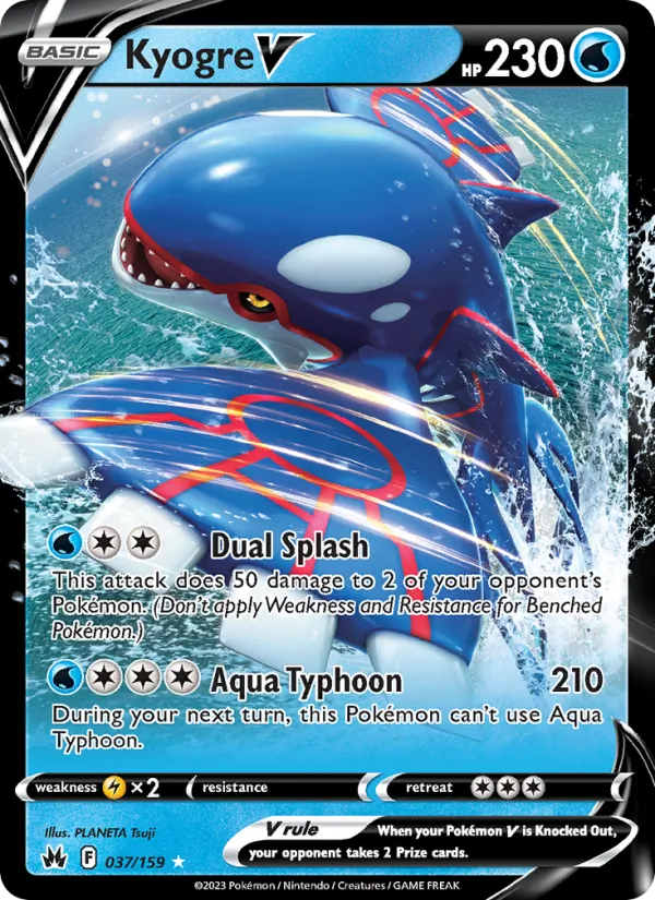 Kyogre V (CRZ 037)