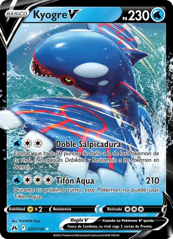 Kyogre V (CRZ 037)
