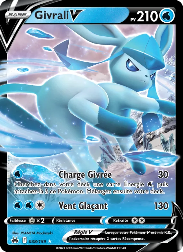 Glaceon V (CRZ 038)