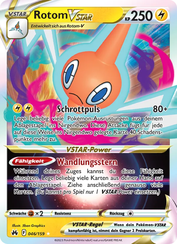 Rotom VSTAR (CRZ 046)