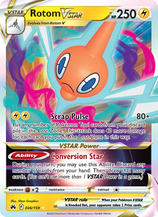 Rotom VSTAR (CRZ 046)