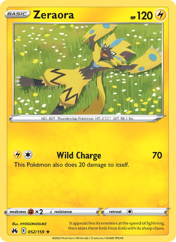 Zeraora (CRZ 052)