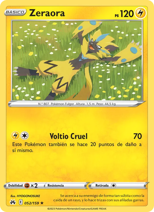Zeraora (CRZ 052)