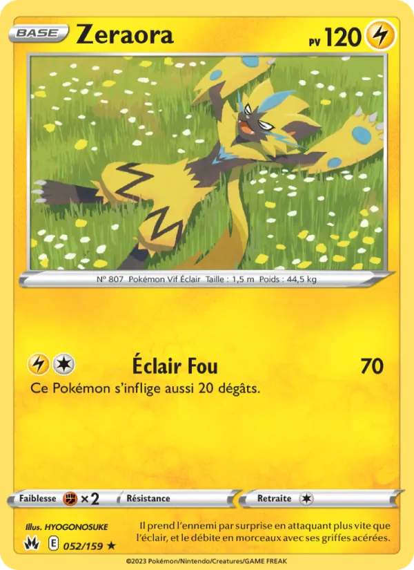 Zeraora (CRZ 052)