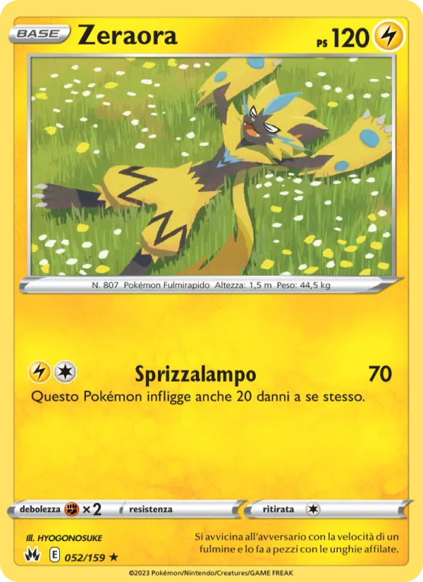 Zeraora (CRZ 052)