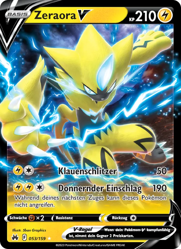 Zeraora V (CRZ 053)