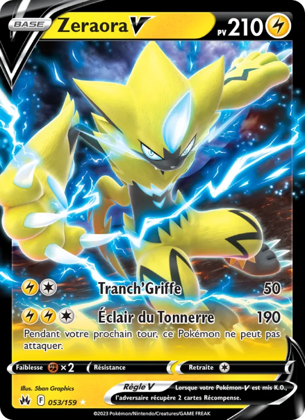 Zeraora V (CRZ 053)