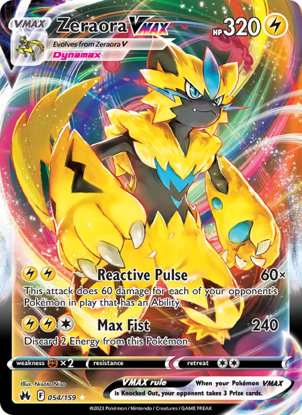 Zeraora VMAX (CRZ 054)