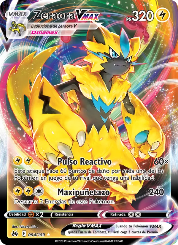 Zeraora VMAX (CRZ 054)