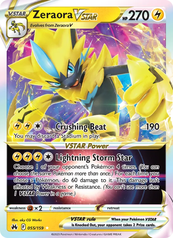 Zeraora VSTAR (CRZ 055)