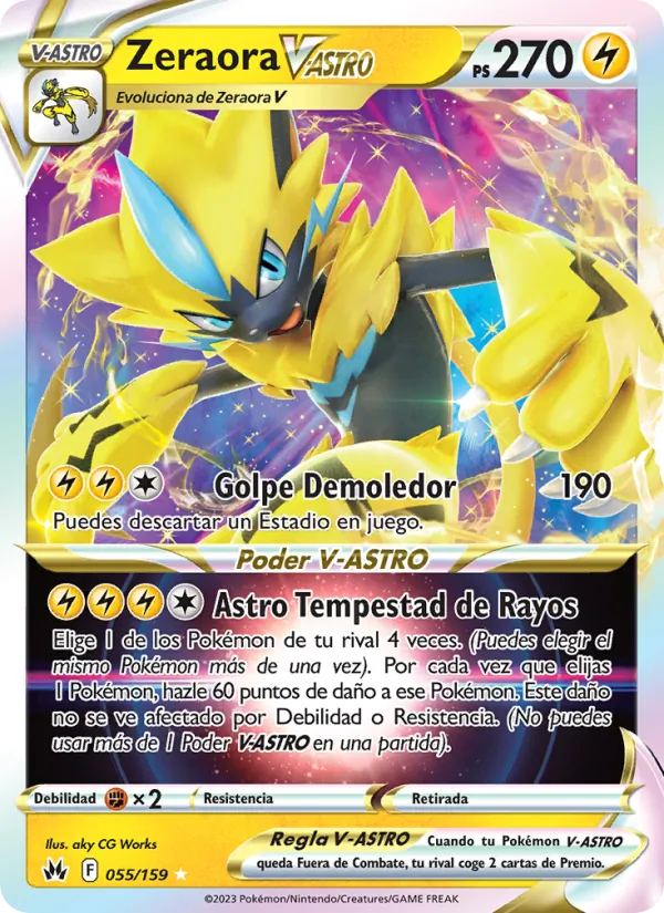 Zeraora VSTAR (CRZ 055)