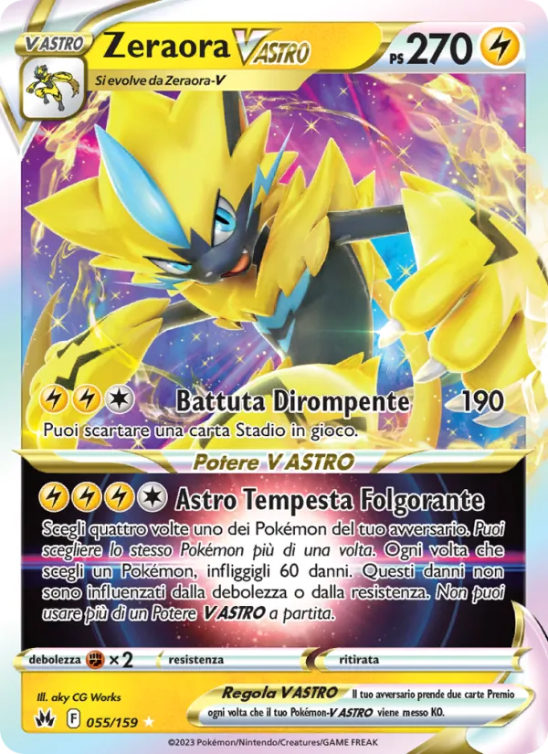 Zeraora VSTAR (CRZ 055)