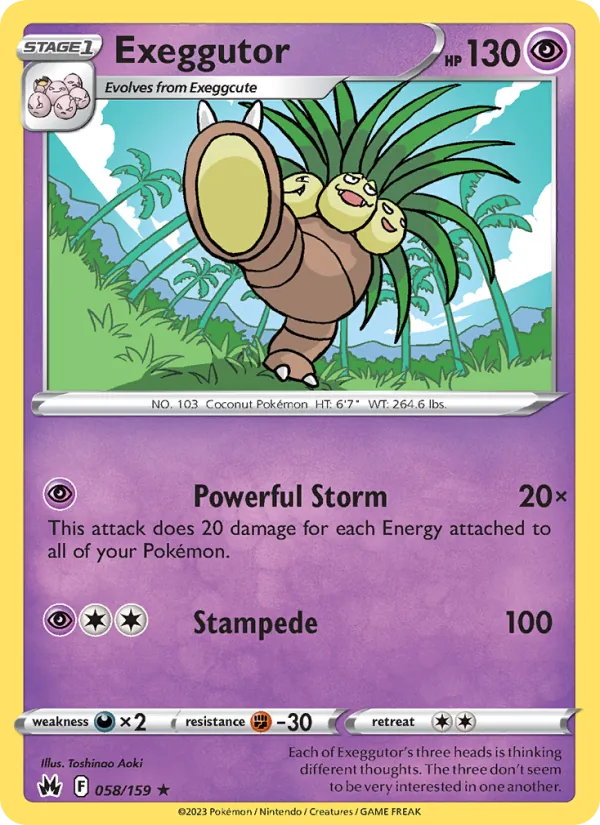 Exeggutor (CRZ 058)