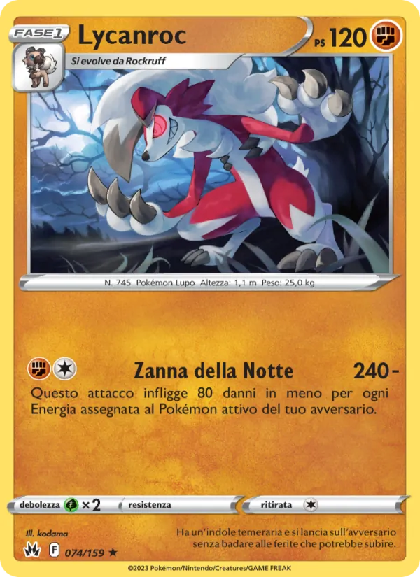 Lycanroc (CRZ 074)