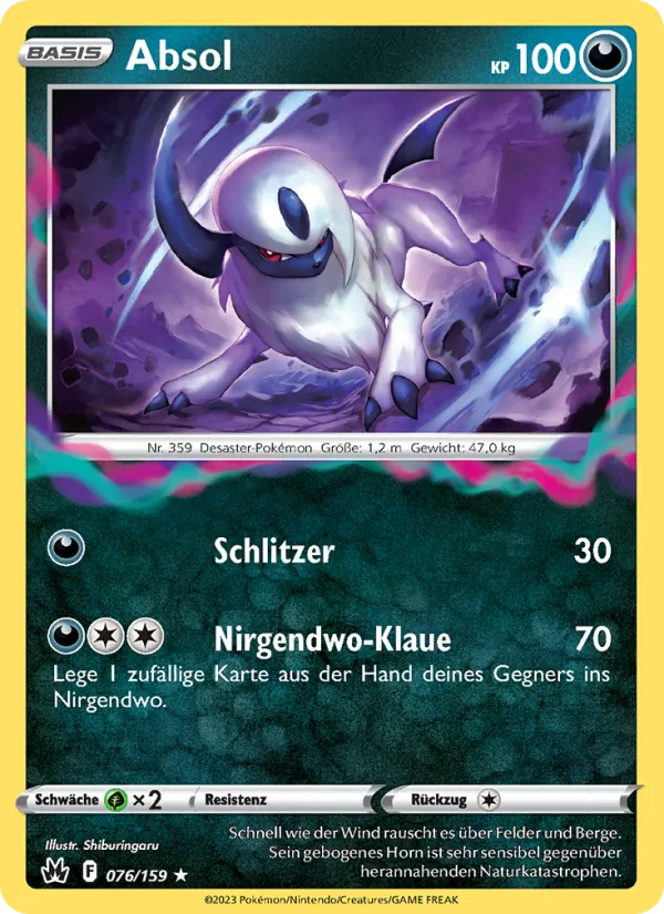 Absol (CRZ 076)