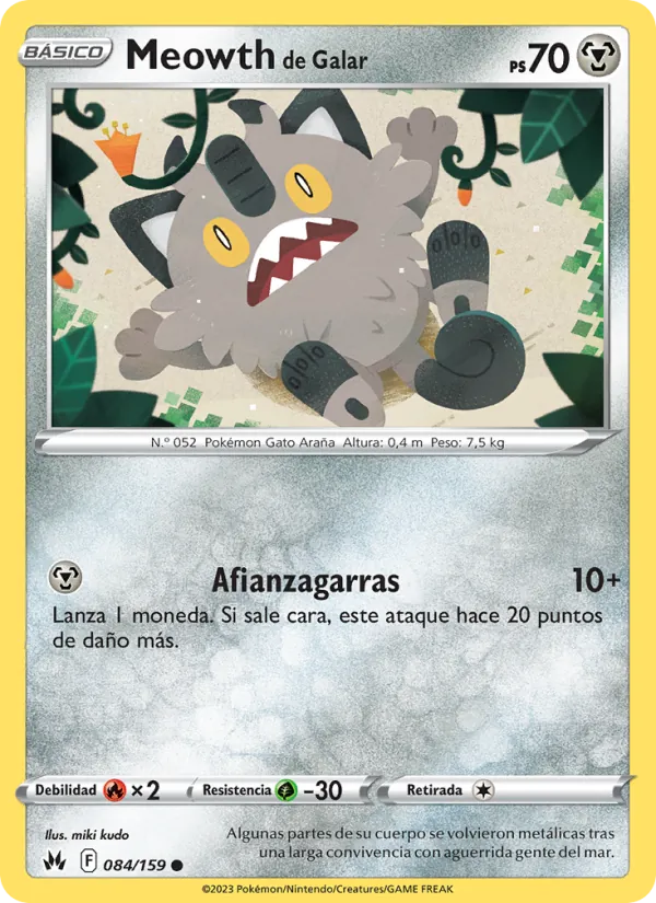 Galarian Meowth (CRZ 084)