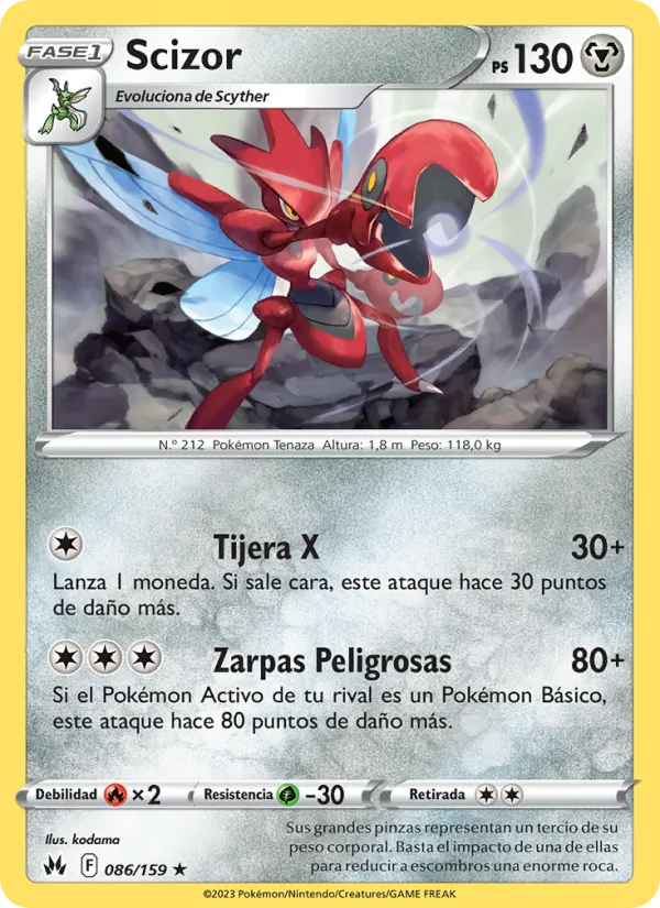 Scizor (CRZ 086)