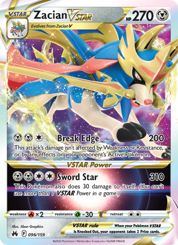 Zacian VSTAR (CRZ 096)