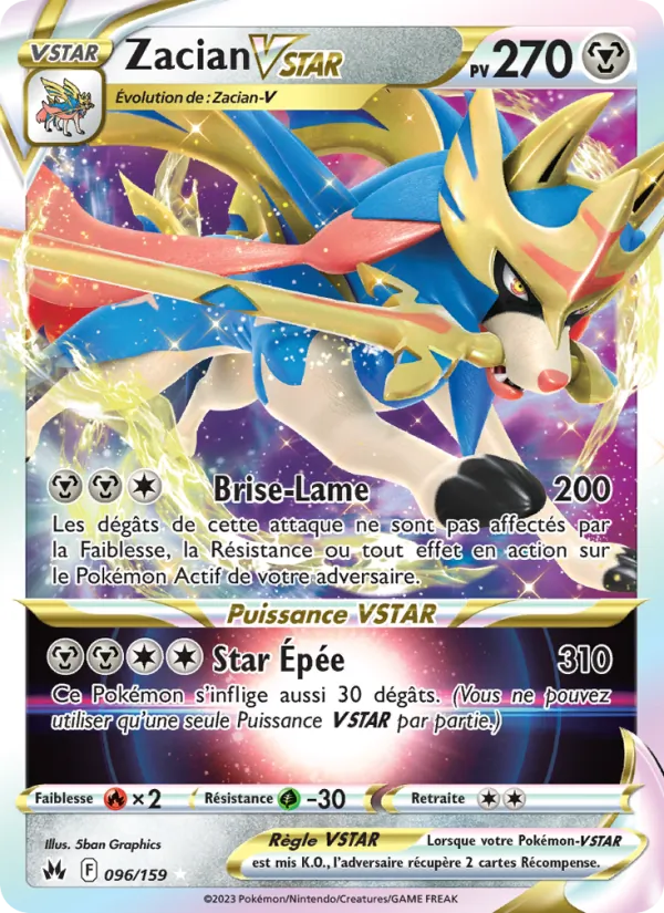 Zacian VSTAR (CRZ 096)