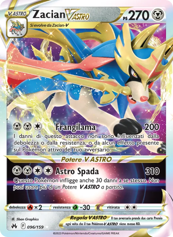 Zacian VSTAR (CRZ 096)