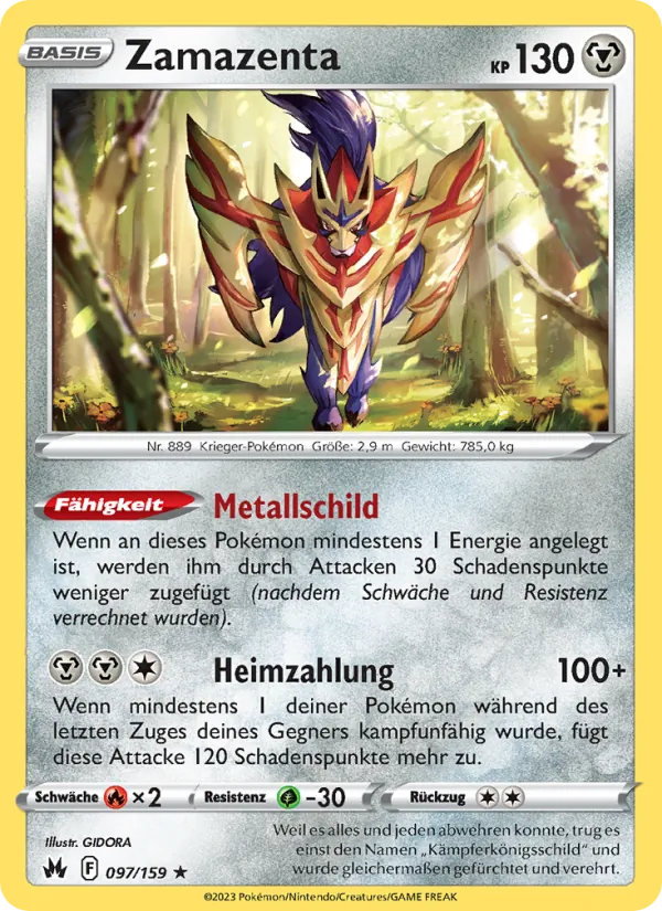 Zamazenta (CRZ 097)