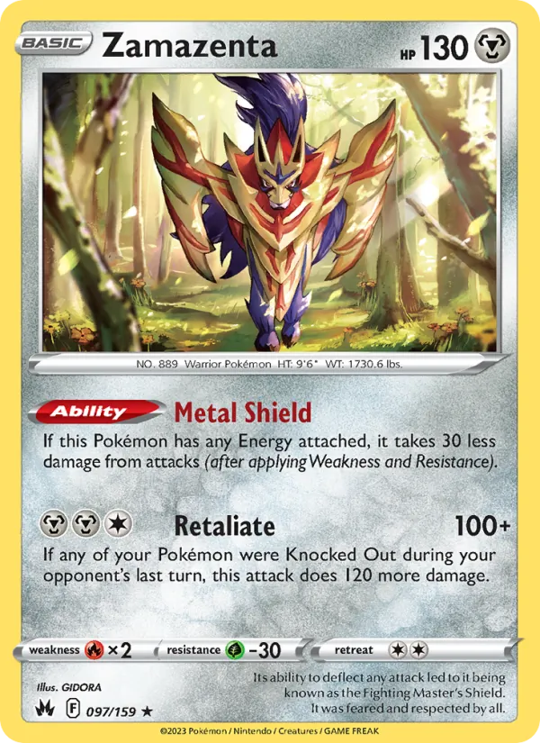 Zamazenta (CRZ 097)