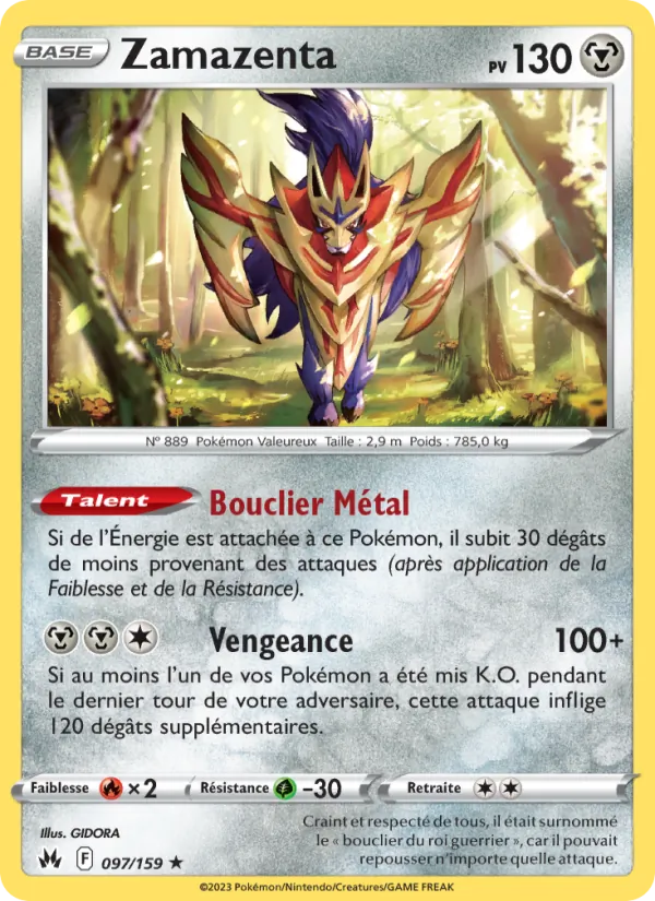 Zamazenta (CRZ 097)