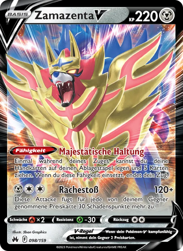 Zamazenta V (CRZ 098)