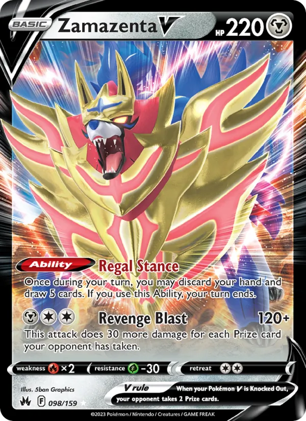 Zamazenta V (CRZ 098)