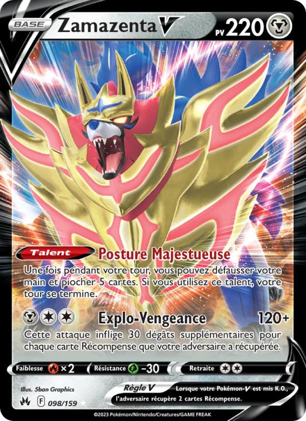 Zamazenta V (CRZ 098)