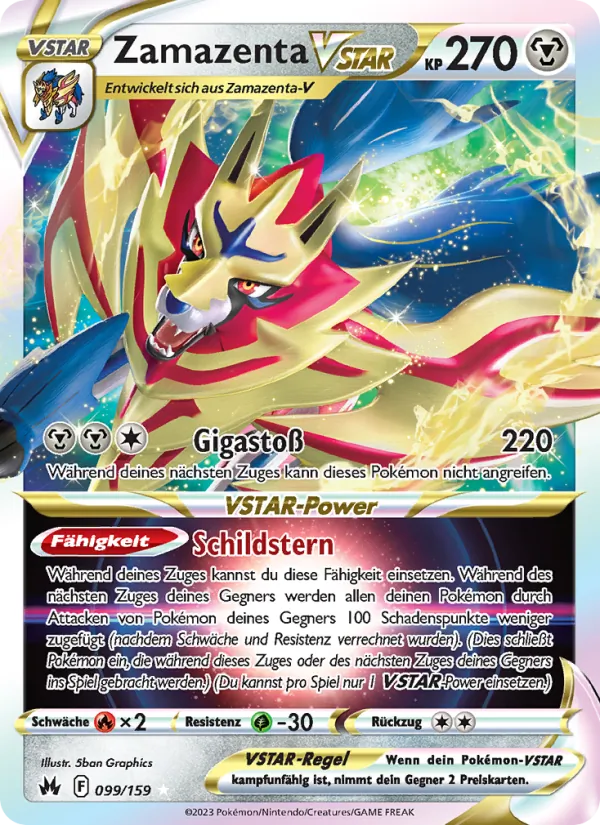 Zamazenta VSTAR (CRZ 099)
