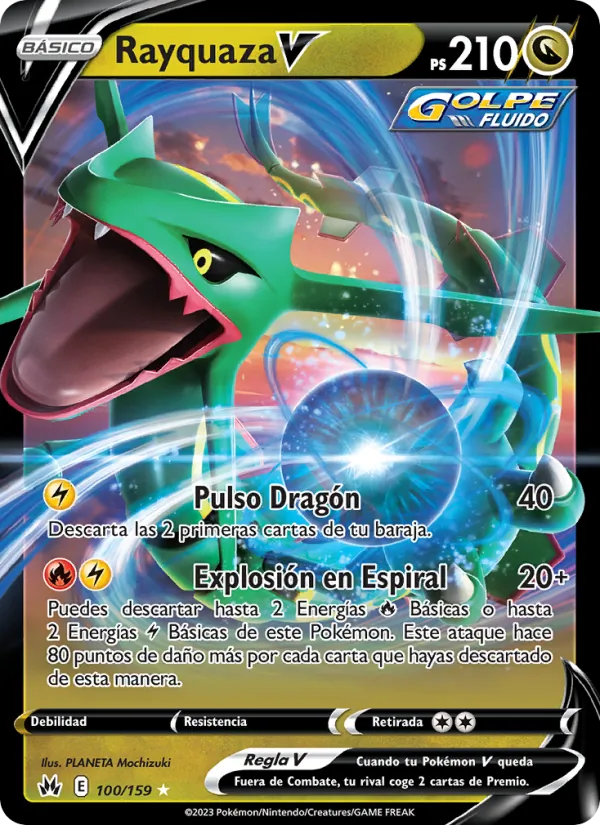 Rayquaza V (CRZ 100)